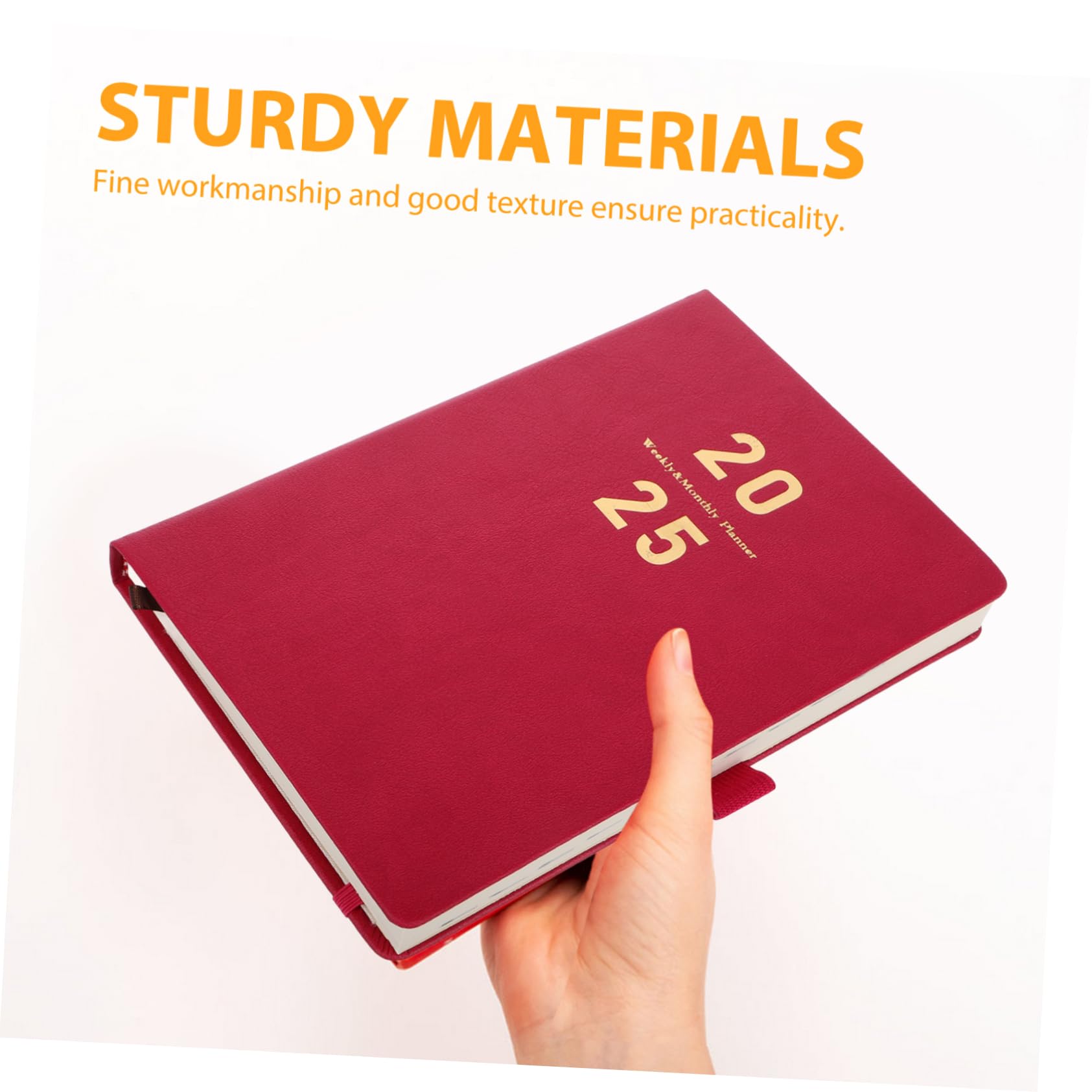 NUOBESTY Journalplaner Mit Monats Und Wochenplanern Lehrerplaner Mit Farbverlauf Persönliches Journal Für Schüler Akademischer Planer Mit Festem Einband Notizbuch Für Zeitmanagement