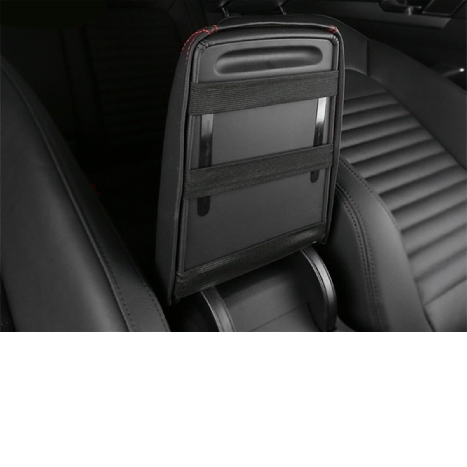 Auto-Armlehnen-Aufbewahrungsbox Auto Mittelarmlehne Box Abdeckung Armlehne Holster Mikrofaser Leder für VW für Käfer 2013-2018(1)