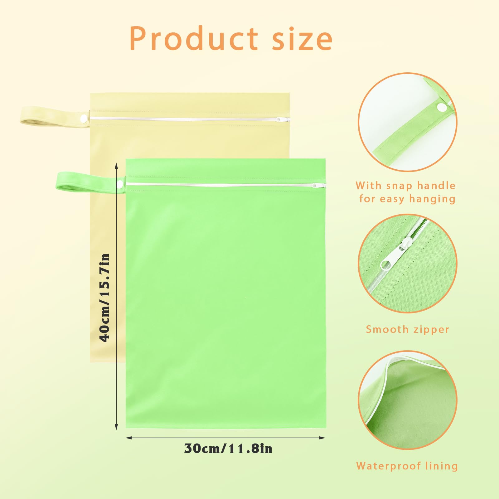 Yilnlg 2Pcs Travel Laundry Bags - Image 2