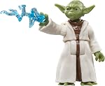 Star Wars Epic World Maître Yoda, 4-Inch Figure d'action à l'échelle, navire & 2 Accessoires, Jouets pour garçons & Filles Âge 4+