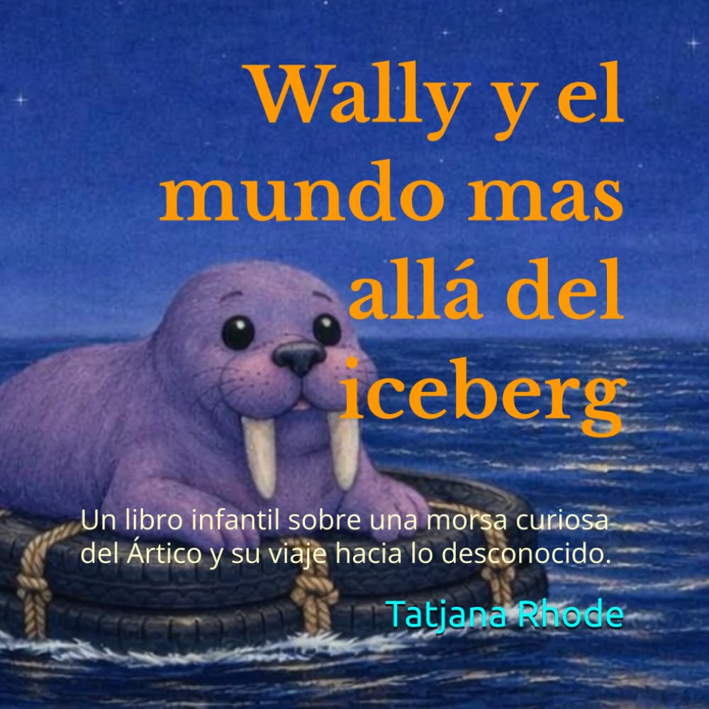 Wally y el mundo mas allá del iceberg: Un libro infantil sobre una morsa curiosa del Ártico y su viaje hacia lo desconocido