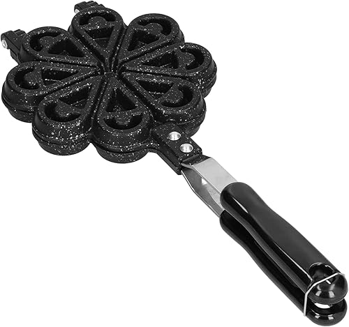 Molde antiadherente para hornear gofres molde para tartas de gofre forma de corazón cocina para el hogar plato para hacer gofres de gas para disponible en Yaxa Guatemala
