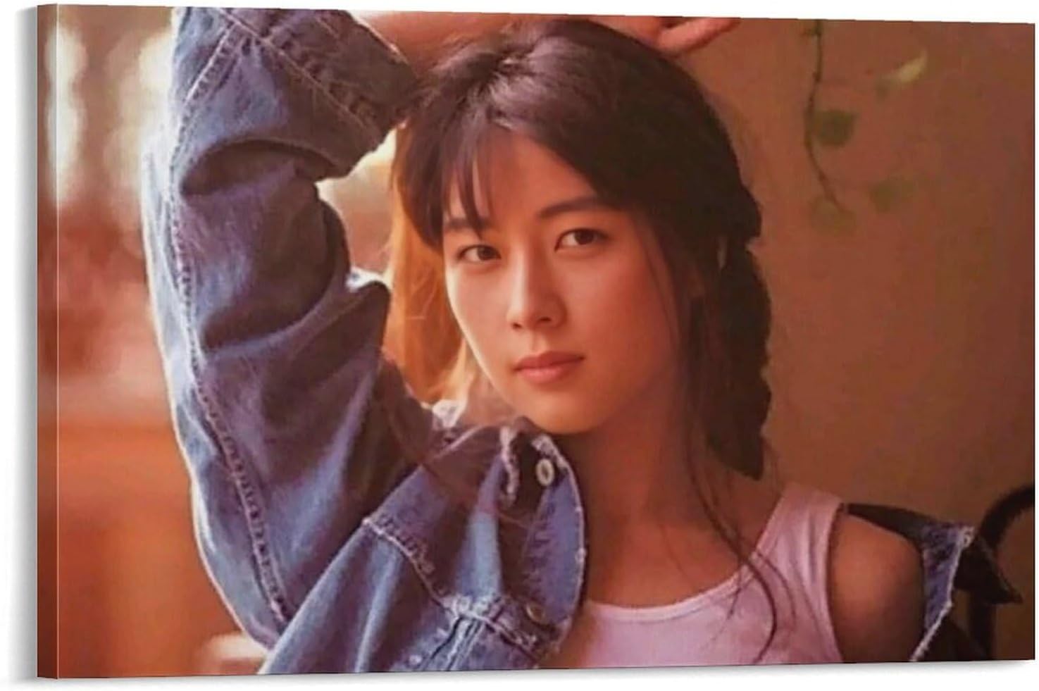 油絵 「6月のジベルニー」F100号 モネの池 絵画