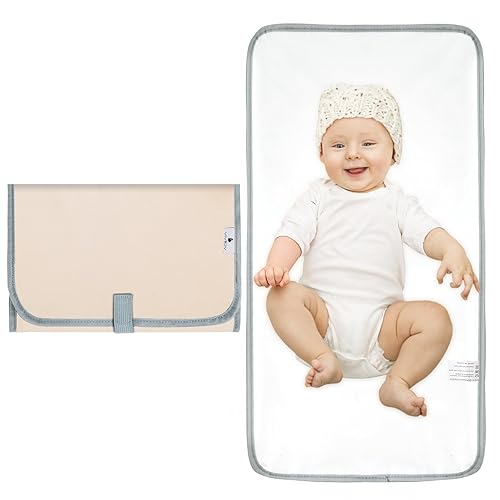 Cambiador portátil, cambiador de pañales, cambiador de bebé para recién nacido, bonito regalo de bebé por Vivilov