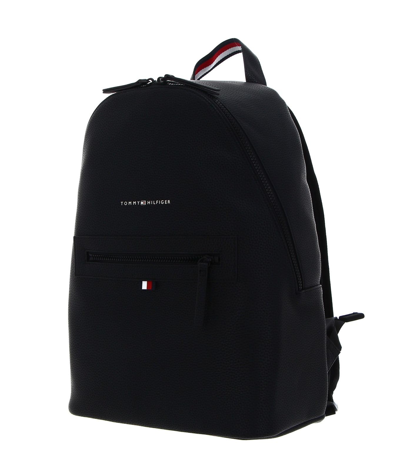Tommy Hilfiger Borsa Backpack Nero Bagno Spazio Risparmiato - Dettaglio