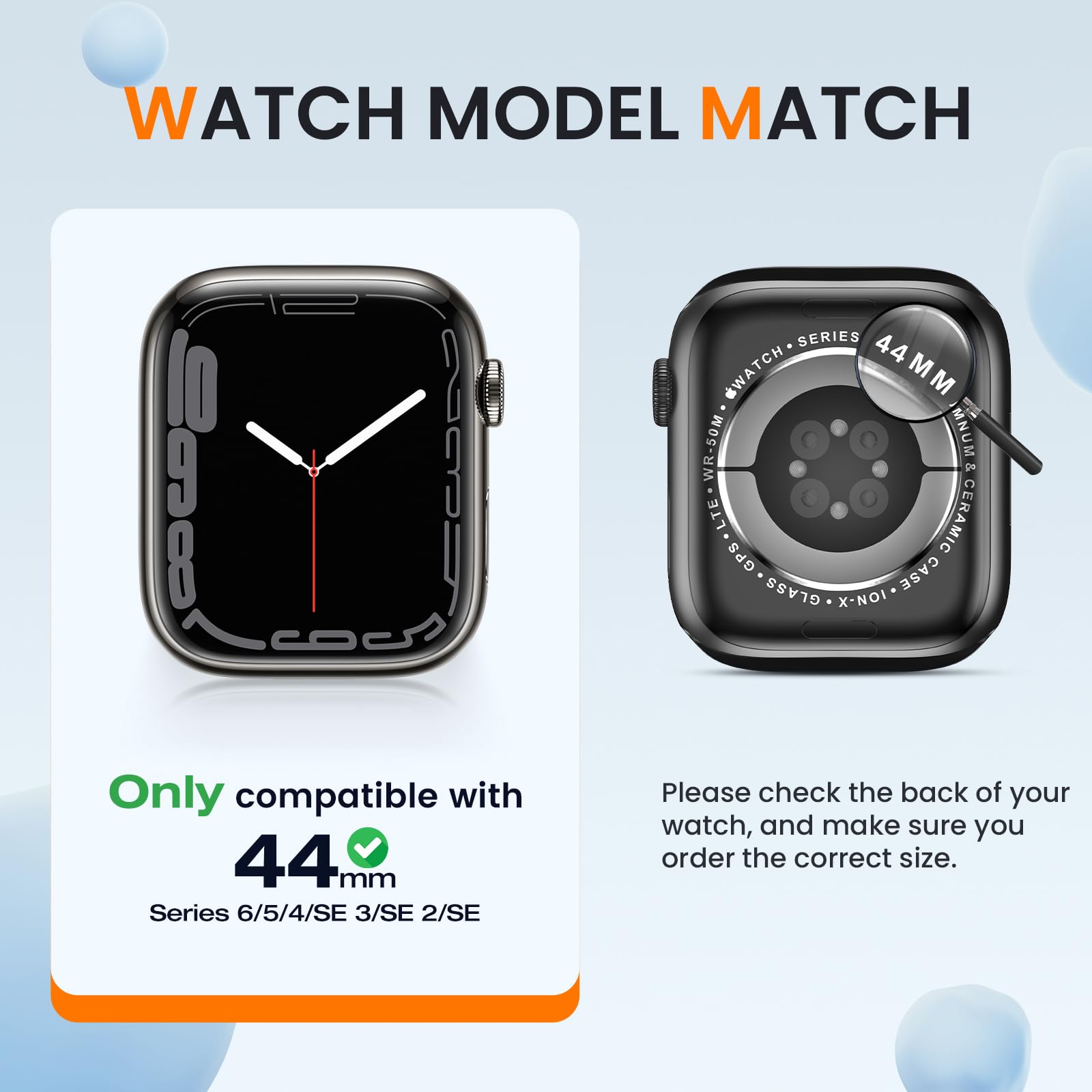 [2 Pack] Schutzhülle for Apple Watch