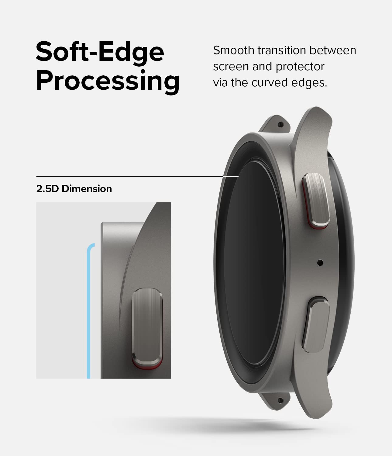 Amazon | 【Ringke】Galaxy Watch 5 Pro 45mm / 4 Classic 46mm ガラス