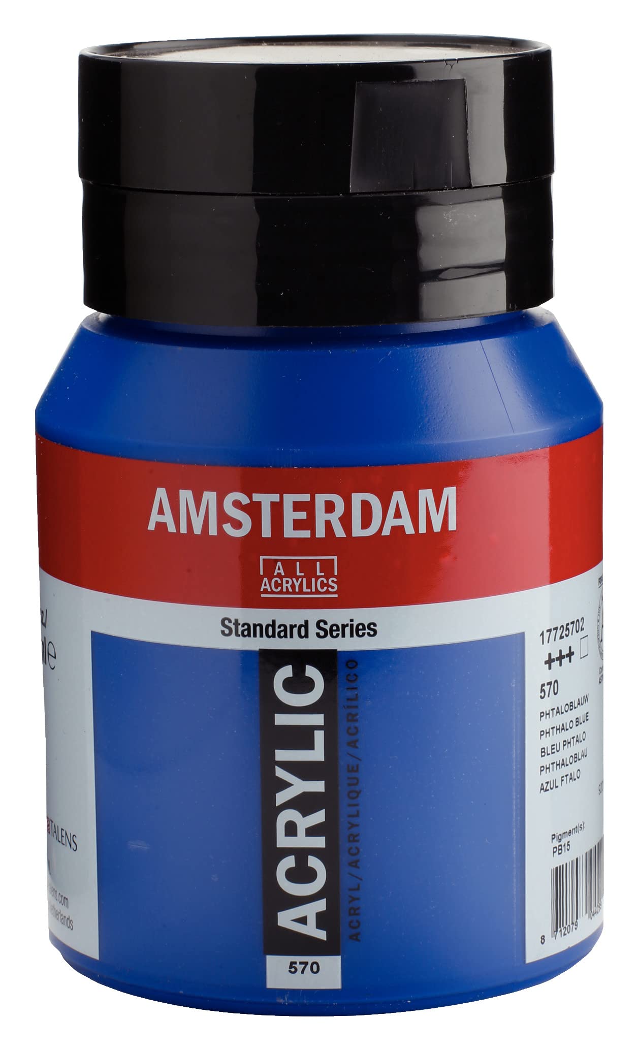 Standard Series Acrylic Paint, 500ml, Phthalo Blue