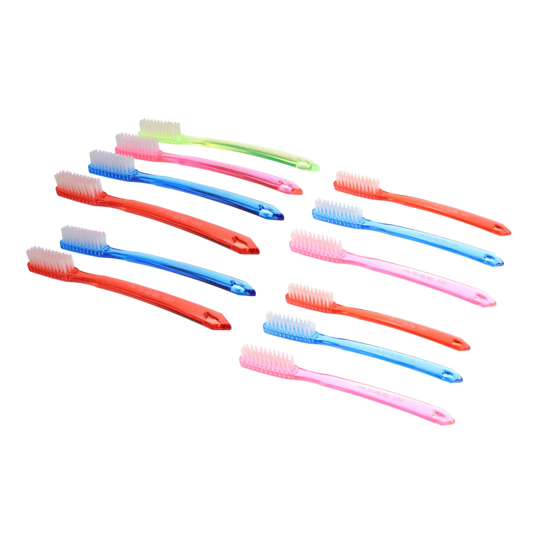 Mobestech 132pezzi Spazzolini Manuali Per Adulti Con Setole Dure Confezione Per Pulizia e Salute Colore Casual