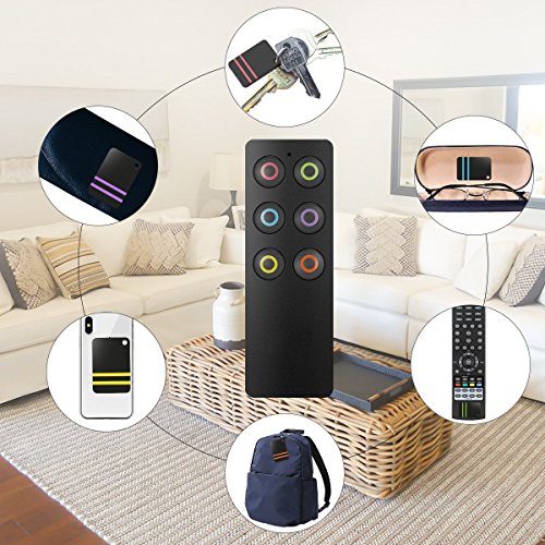 Key Finder, Kyerivs 80Db Remote Finder Wireless Rf Item Locator With 100Ft Working Range, Key Finder Tracker With 1 Rf Transmitter And 6 Receivers For Finding Key, Remote, Pet, Wallet And Small Things #TOP1