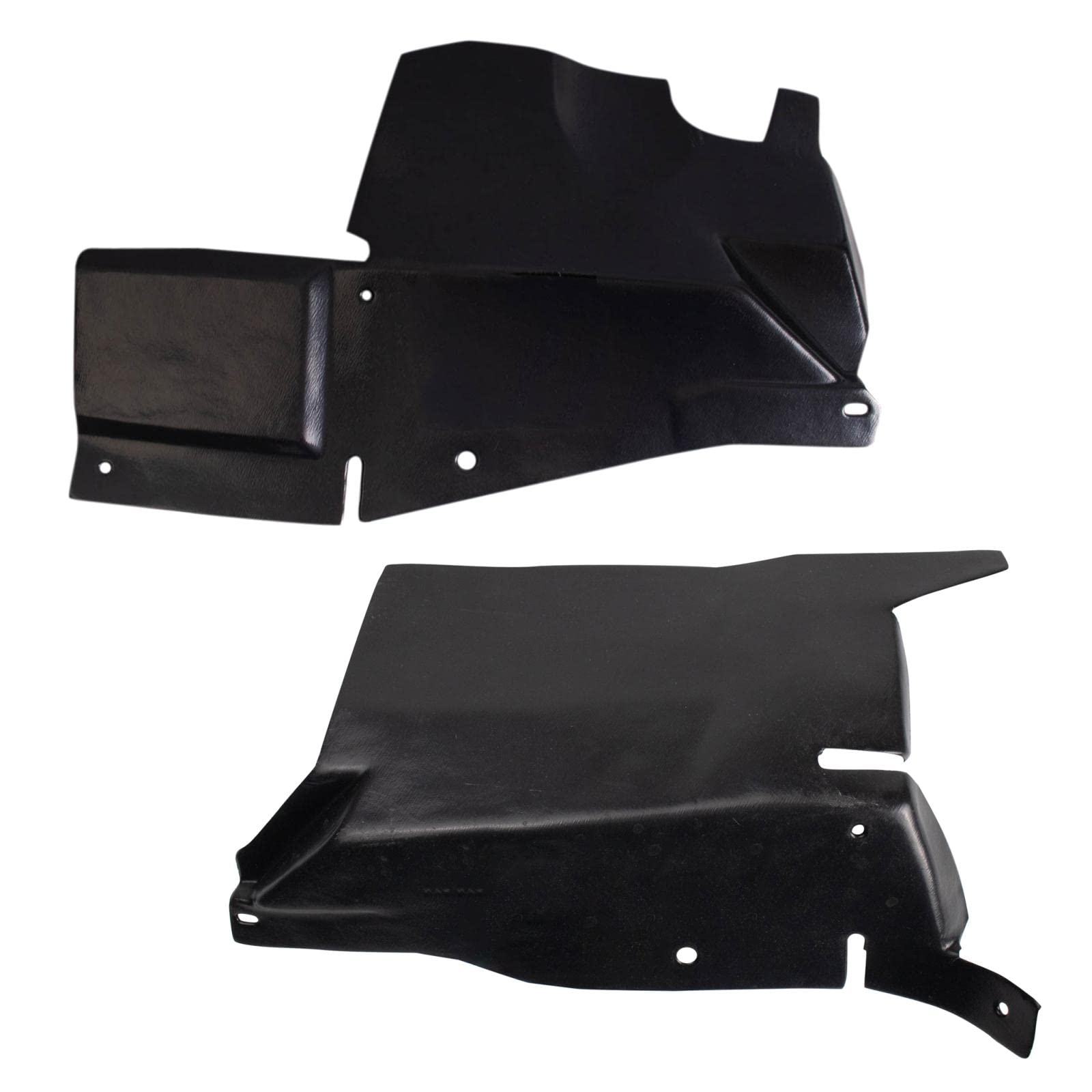 TRQ Front Inner Fender Liner Set | For 2005-2009 Buick LaCrosse 2000-2011 Chevrolet Impala 2000-2007 Monte Carlo 2004-2007 Pontiac Grand Prix