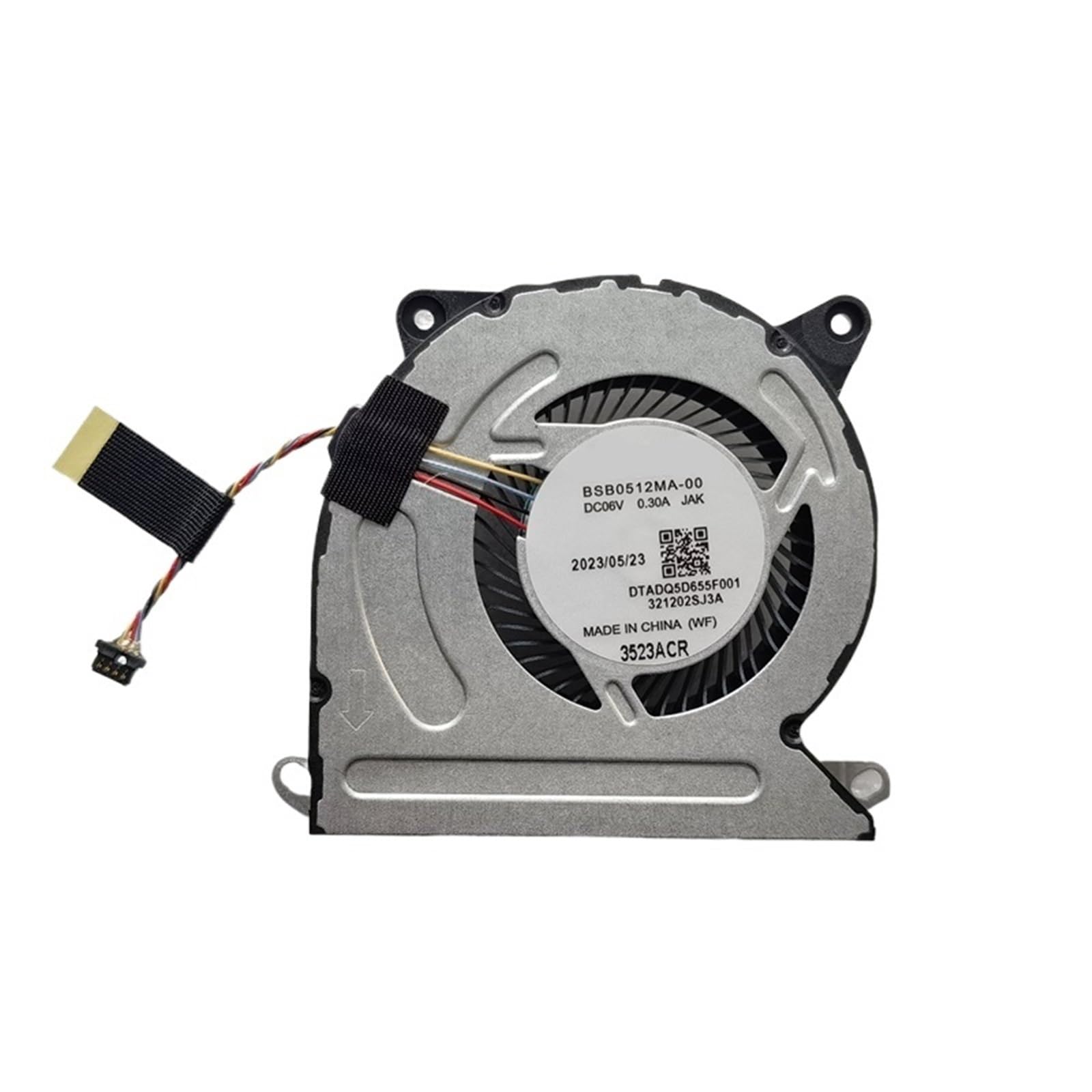 Dispositivo di gioco portatile Ventola di raffreddamento della CPU for Valve Steam BSB0512MA-00 DC06V 0.30A JAK DTADQ5D655F001