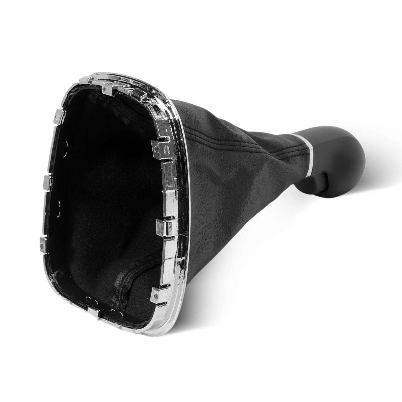 Cuffia Cambio 6 Marce per O.pel Corsa D 2006-2014 Corsa E 2014-2019 Adam M13 2012-2019 Pomello Cambio Manuale+Cuffia Leva Cambio+Ghiera Telaio Cuciture Nere Cambio Kit 009140093 19276456