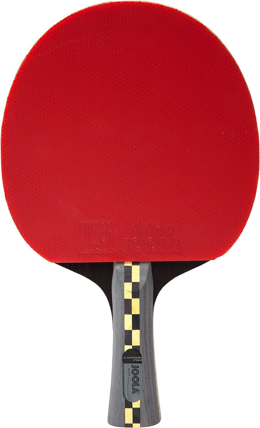Joola Rakietka Do Tenisa Stołowego Double 80505 Pokrowiec na 2 Rakietki, Czarny/Czerwony, 28 x 17 x 4 CM & Joola Carbon Pro Paletka Tenisowa, Wielokolorowy