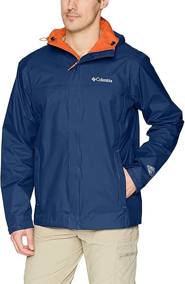 Columbia mens fleece lined rain jacket Clearance
