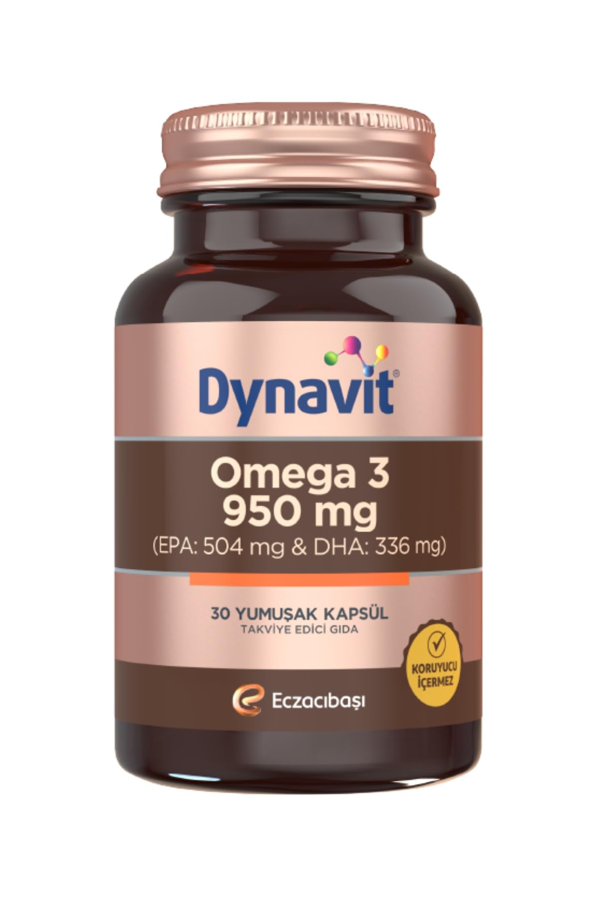 Dynavit Omega 3 950 mg 30 Yumuşak Kapsül