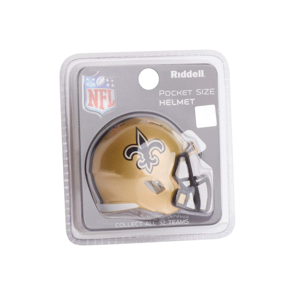 Riddell New Orleans Saints Casque Pocket Pro Speed Style Unisexe