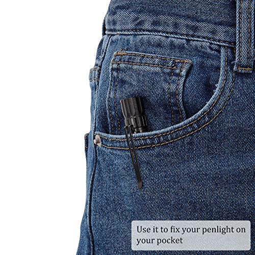 Outus OUTUS-CLIP FLASHLIGHT-01 Black Pocket Clip - Durable thumb #3