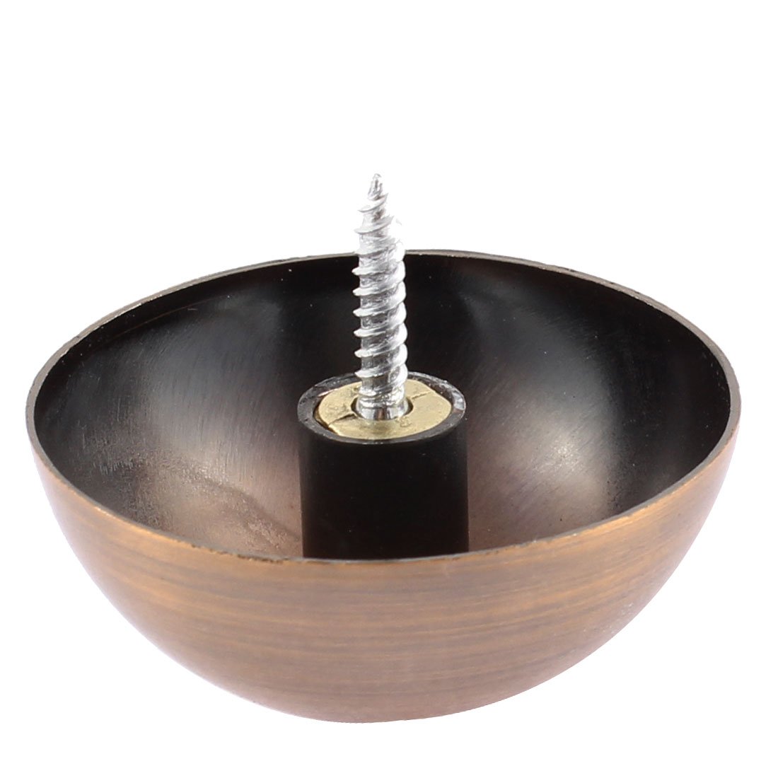 Aexit Furniture Mirror quality Parts Glass Panel 25mm Stainless Steel Decorative Cap Screw Nail 4PCS Model:25as637qo638