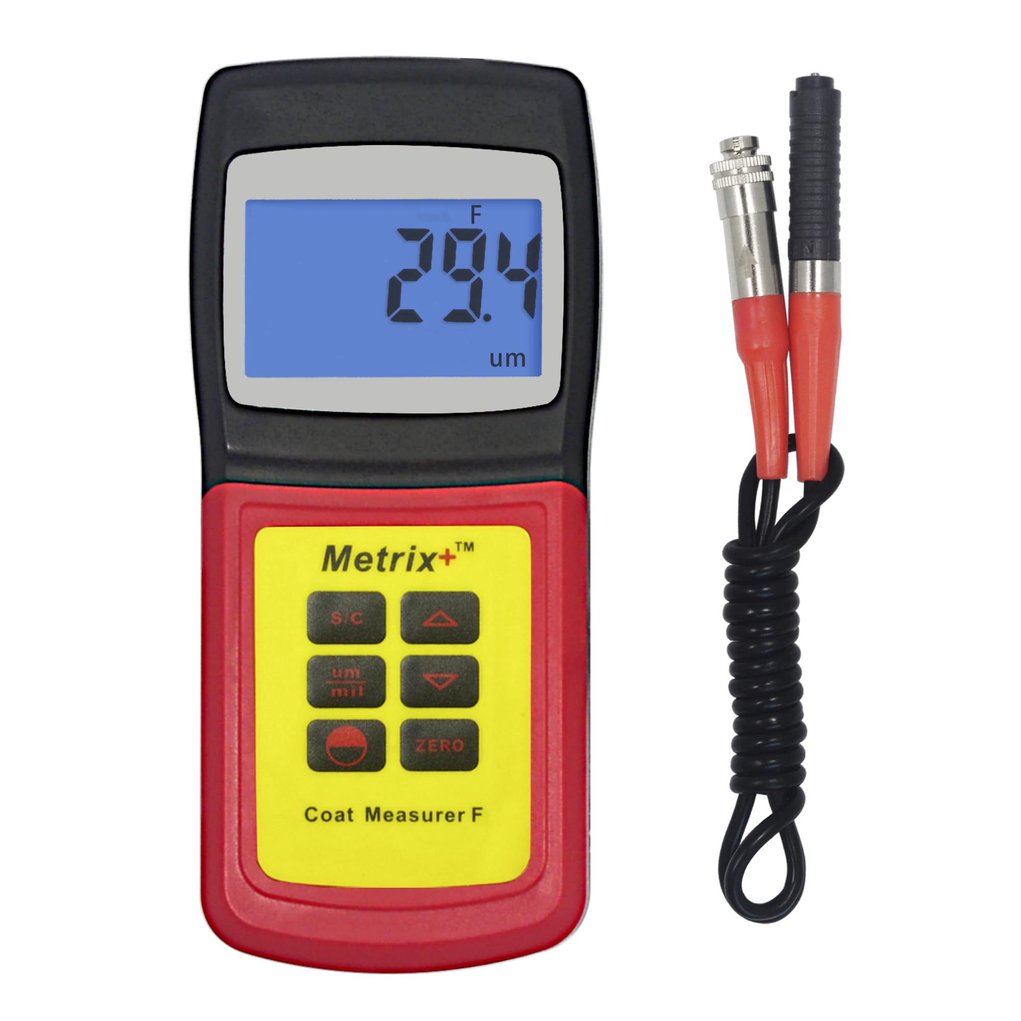 Metrix+ Coat Measurer F+N Digital Coating Thickness Meter | Ferrous and Non-ferrous with automatic substrate recognition | Backlit LCD (B0CDQBD9H6) Amazon Price History, Amazon Price Tracker