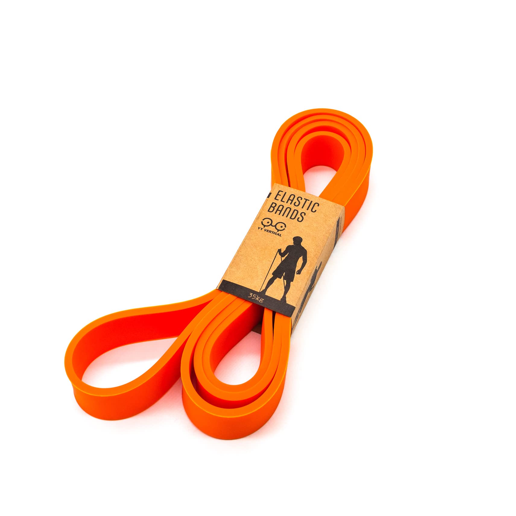 YY Vertical Elastic Bands Orange 35KG - Elastiques pour échauffement et renforcement Musculaire