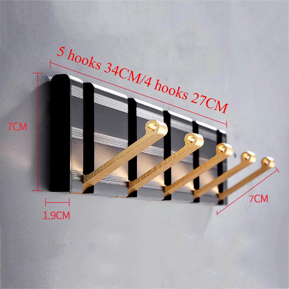 Ganchos autoadhesivos de pared para toallas, sombreros y abrigos, sin necesidad de taladrar, ideal para pasillo y baño