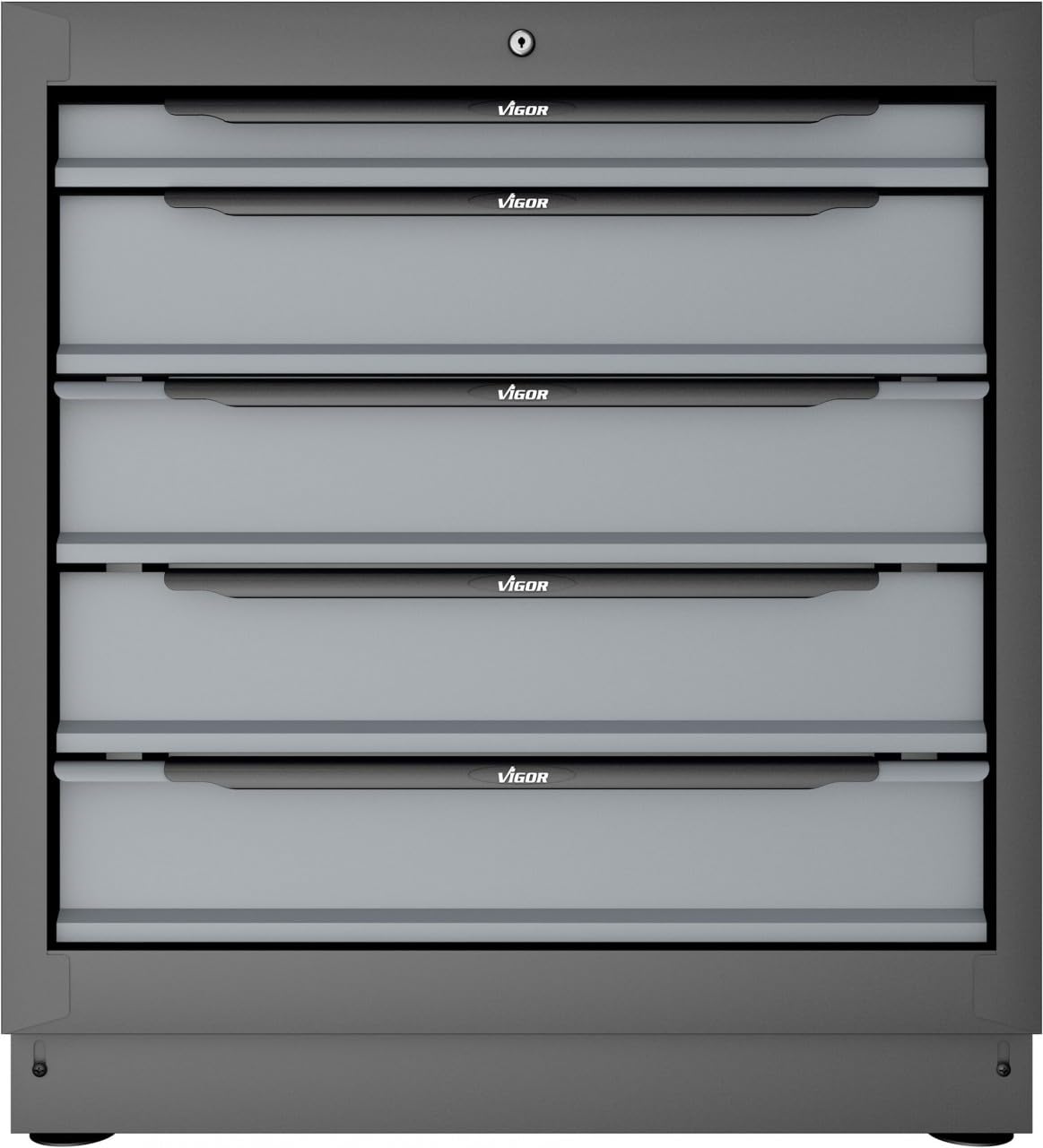 Vigor V6000-031XL 5 Drawer Base Cabinet, 861 mm