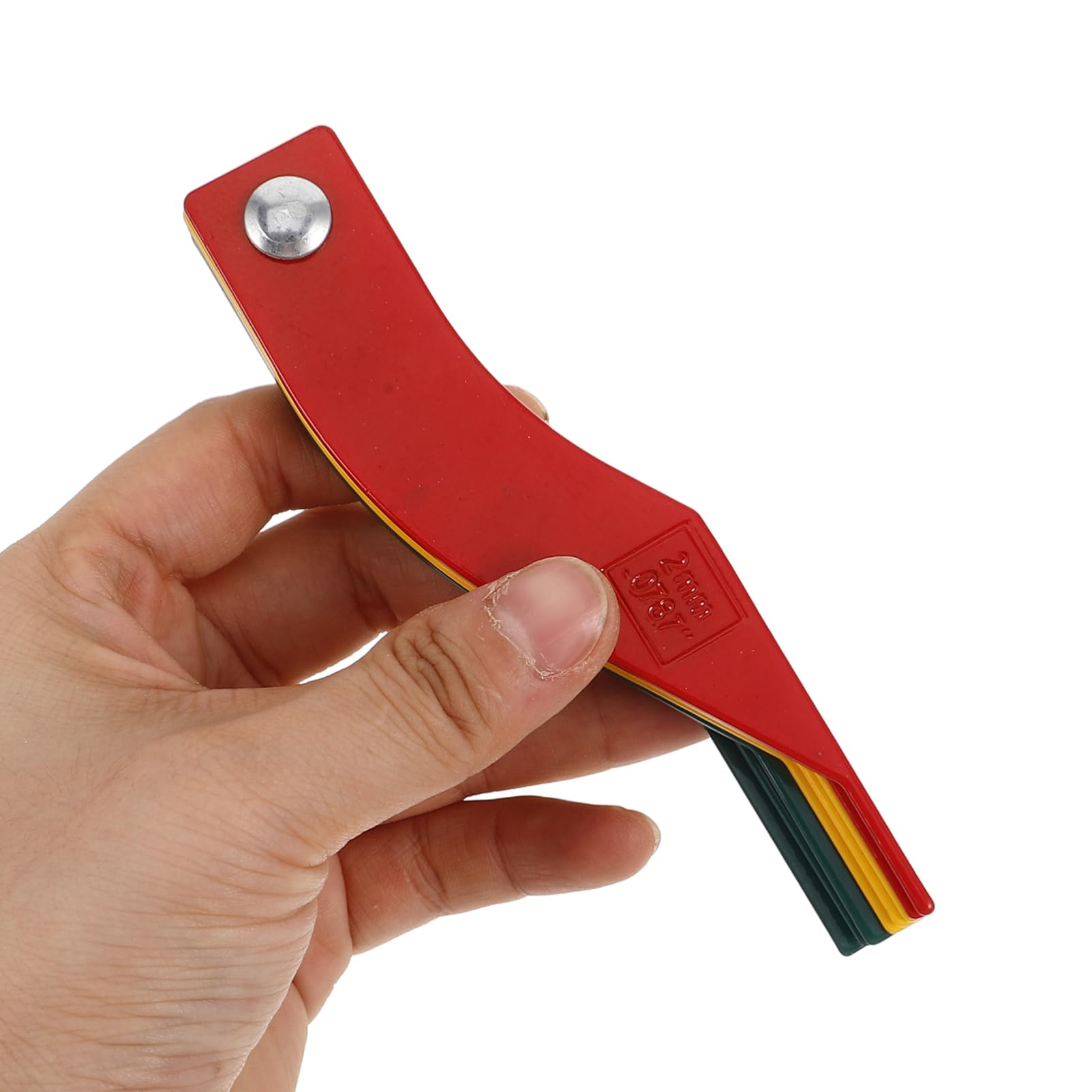 SOESFOUFU Brake Pad Thickness Measurement Gauge Sturdy Construction for Auto Maintenance
