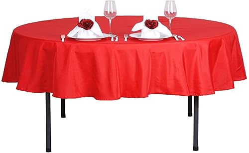 BalsaCircle - Mantel redondo de poliéster de 70 pulgadas, para bodas, fiestas, banquetes, recepciones, eventos, cocina, comedor