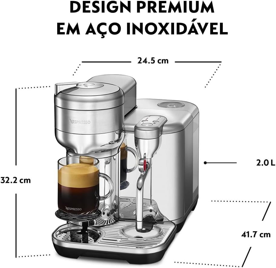 Nespresso Vertuo Creatista Review: Testado por 30 dias de uso diário