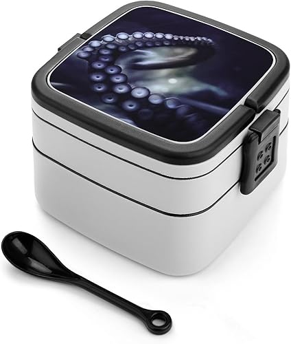 Octopus Tentacle - Lonchera de doble capa para adultos, contenedor de almuerzo para trabajo y campamento