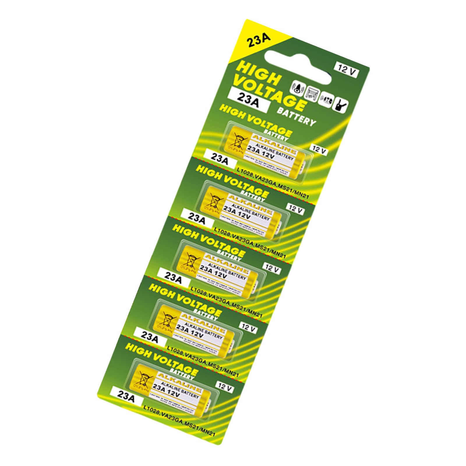 Amazon | 1シート 23A 12V アルカリ電池 23A 23GA A23S E23A EL12