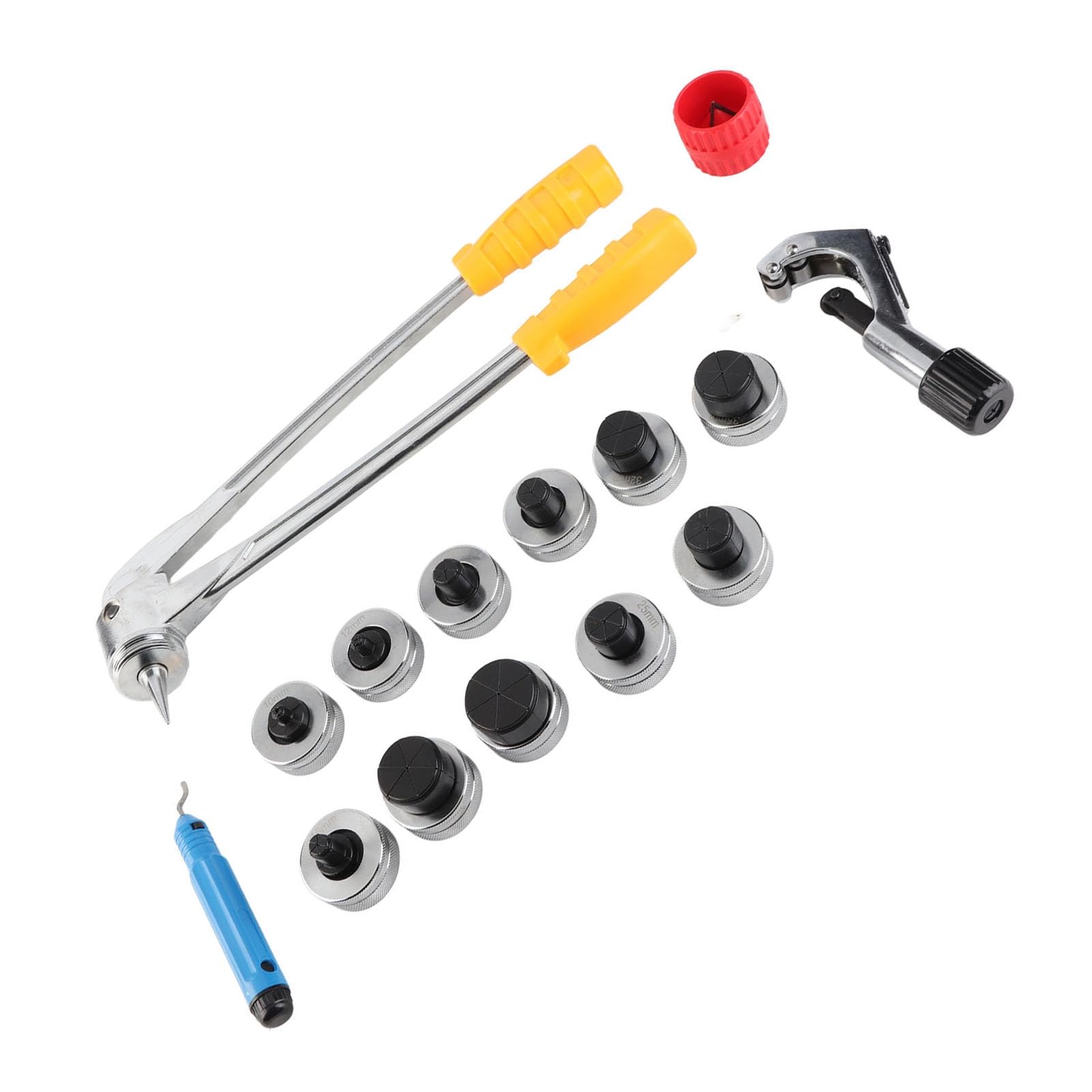 Expansor Manual de Tubería de Cobre con un Diseño Cómodo para la Expansión (Métrica de 16 cm)