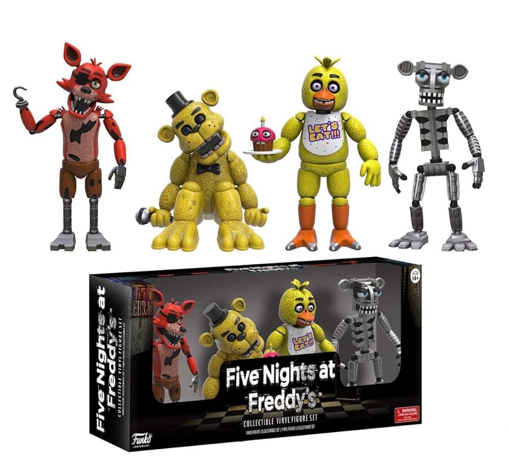 Five Nights at Freddy's フィギュア　セット　fnaf Zhongkaihua 1/6/8 szt./zestaw figurek FNAF, 16,5 cm, zabawka