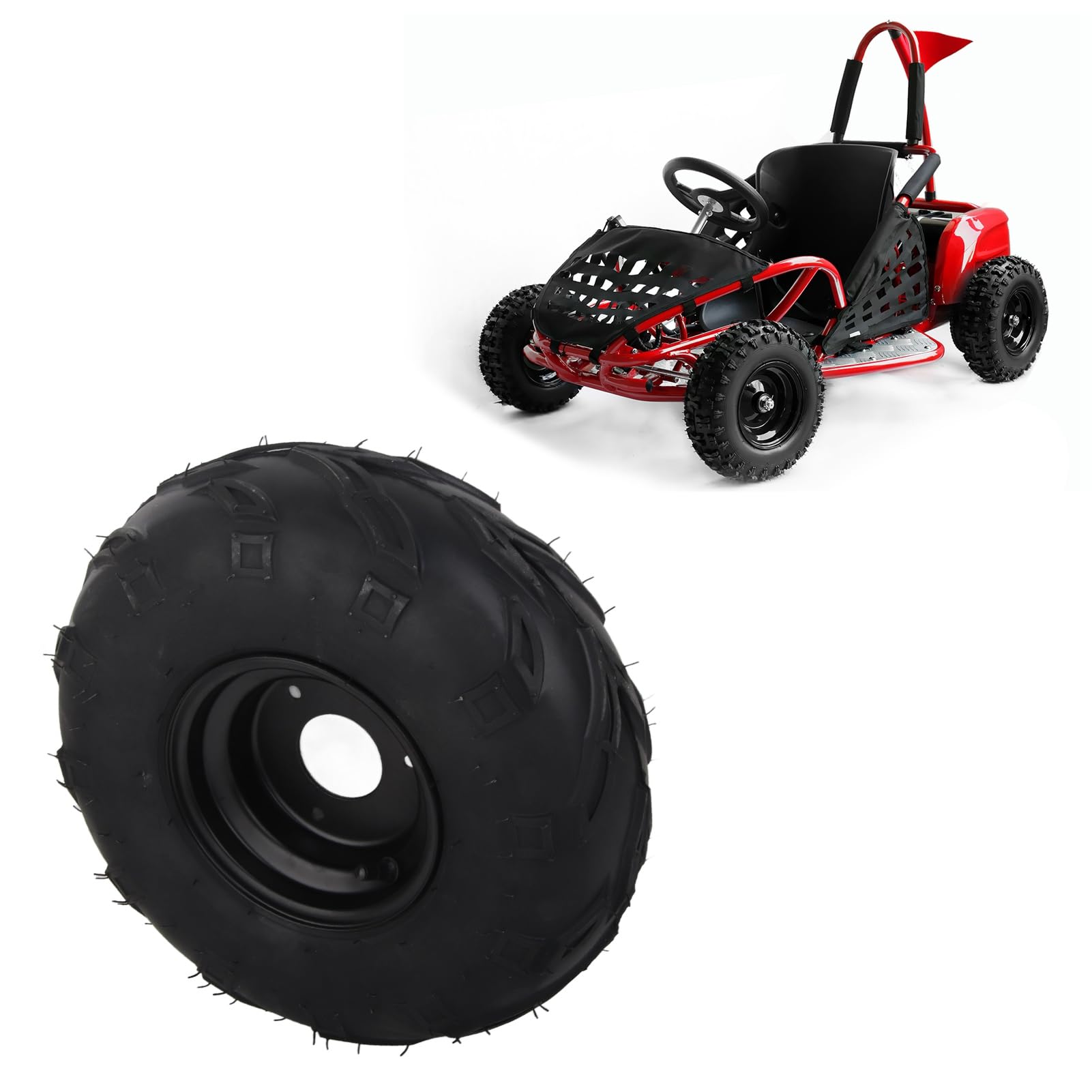 Amazon.co.jp: スクーター チューブレス、145 70‑6 ATV チューブレス