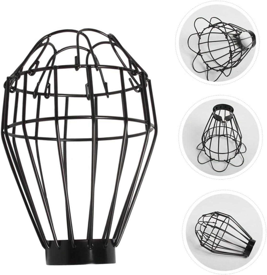 8pcs Reptile Heating Lamp Scald Shade Cover Protective Mesh for Reptile Habitats Efficient Heat Dissipation Safe for Bearded Dragons and Lizards