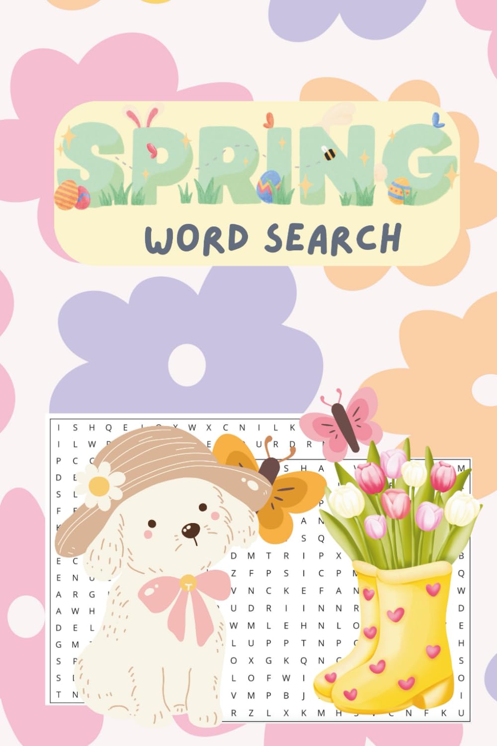 The Ultimate Spring Word Search Collection: Large Print Puzzles for Stress Relief & Fun