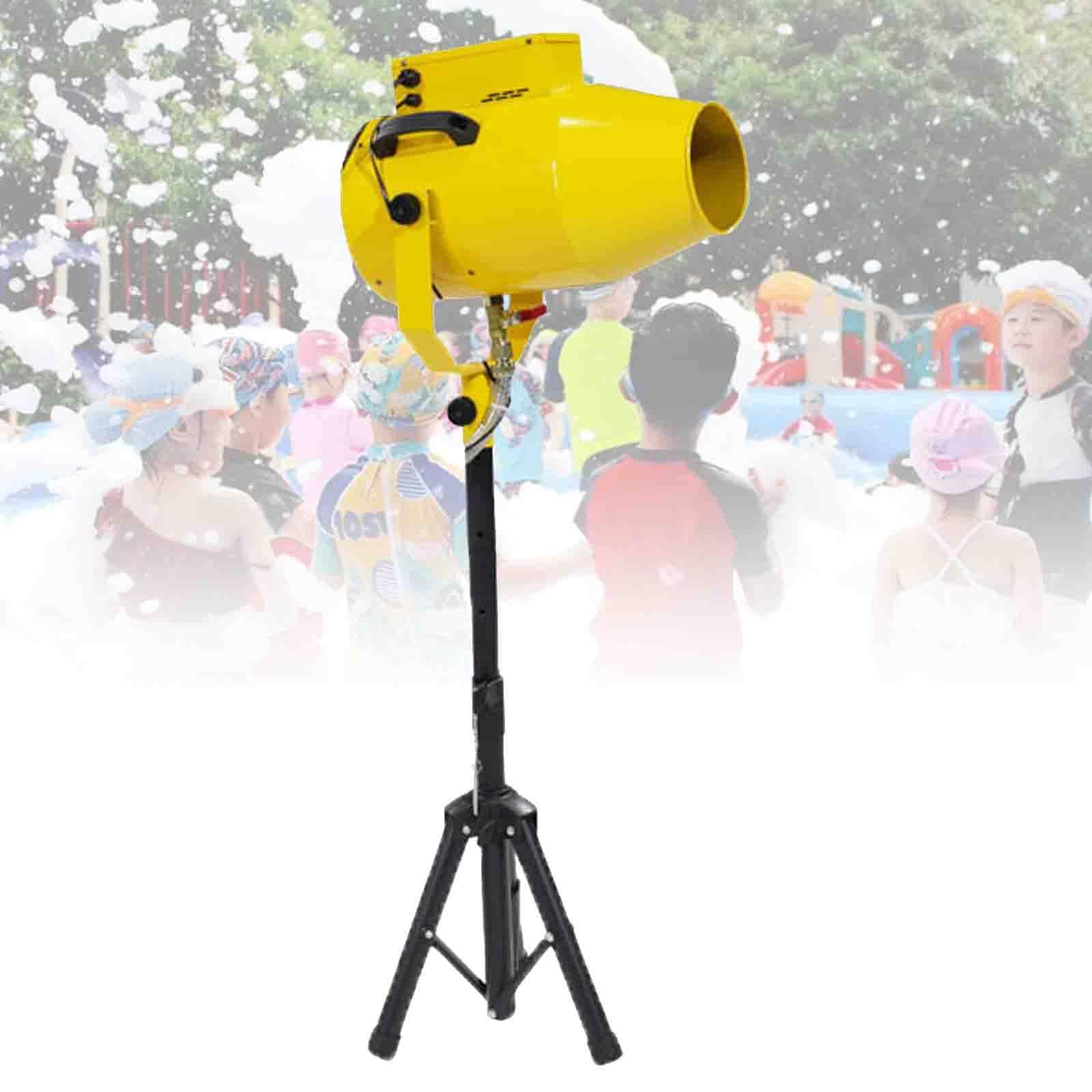Commercial Stage Large Foam Machine, 1000 W Party Foam Cannon Yellow-Plugin