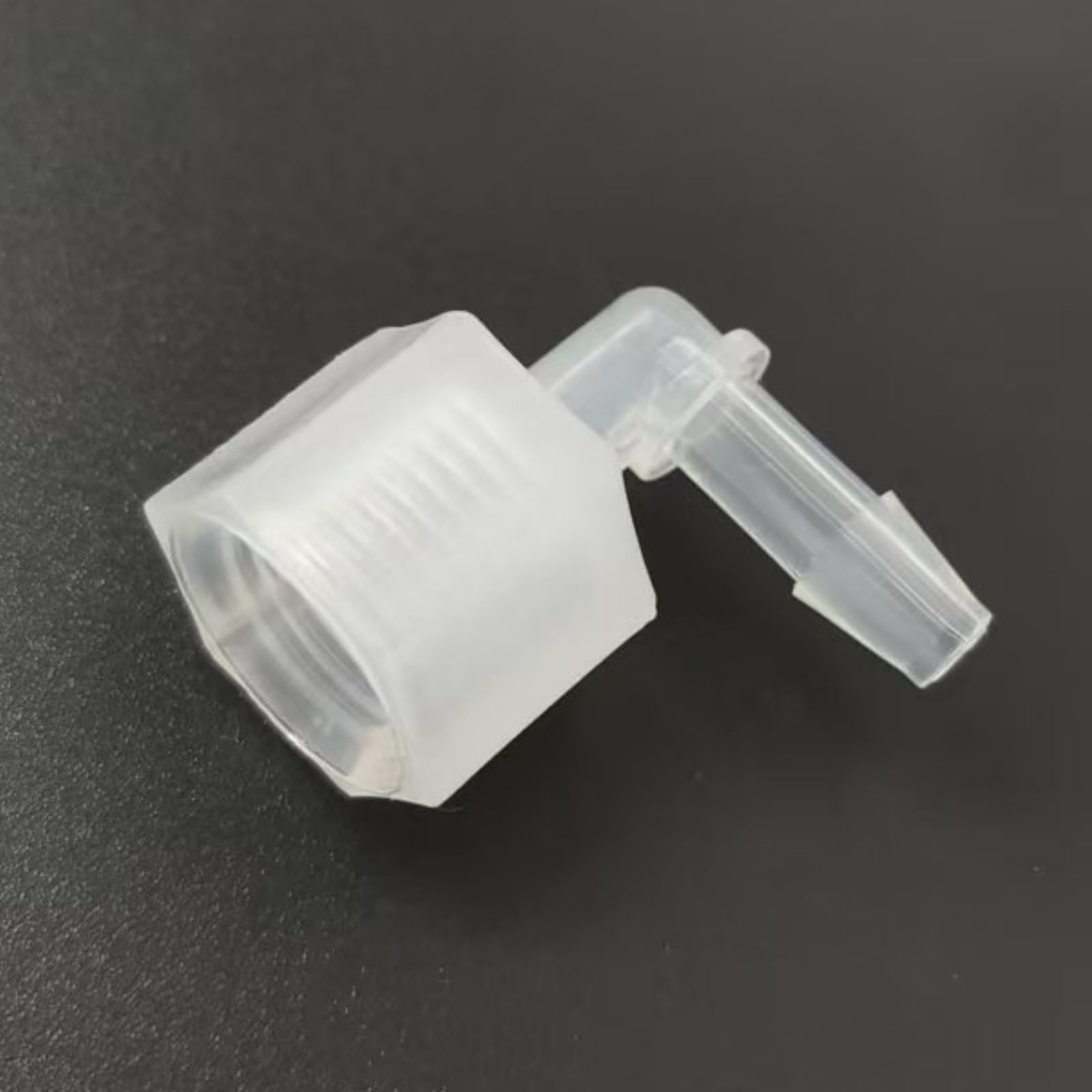 Accesorios de manguera de plástico 1/8NPT macho/hembra, conectores roscados para laboratorio y maquinaria de alimentos, paquete de 100