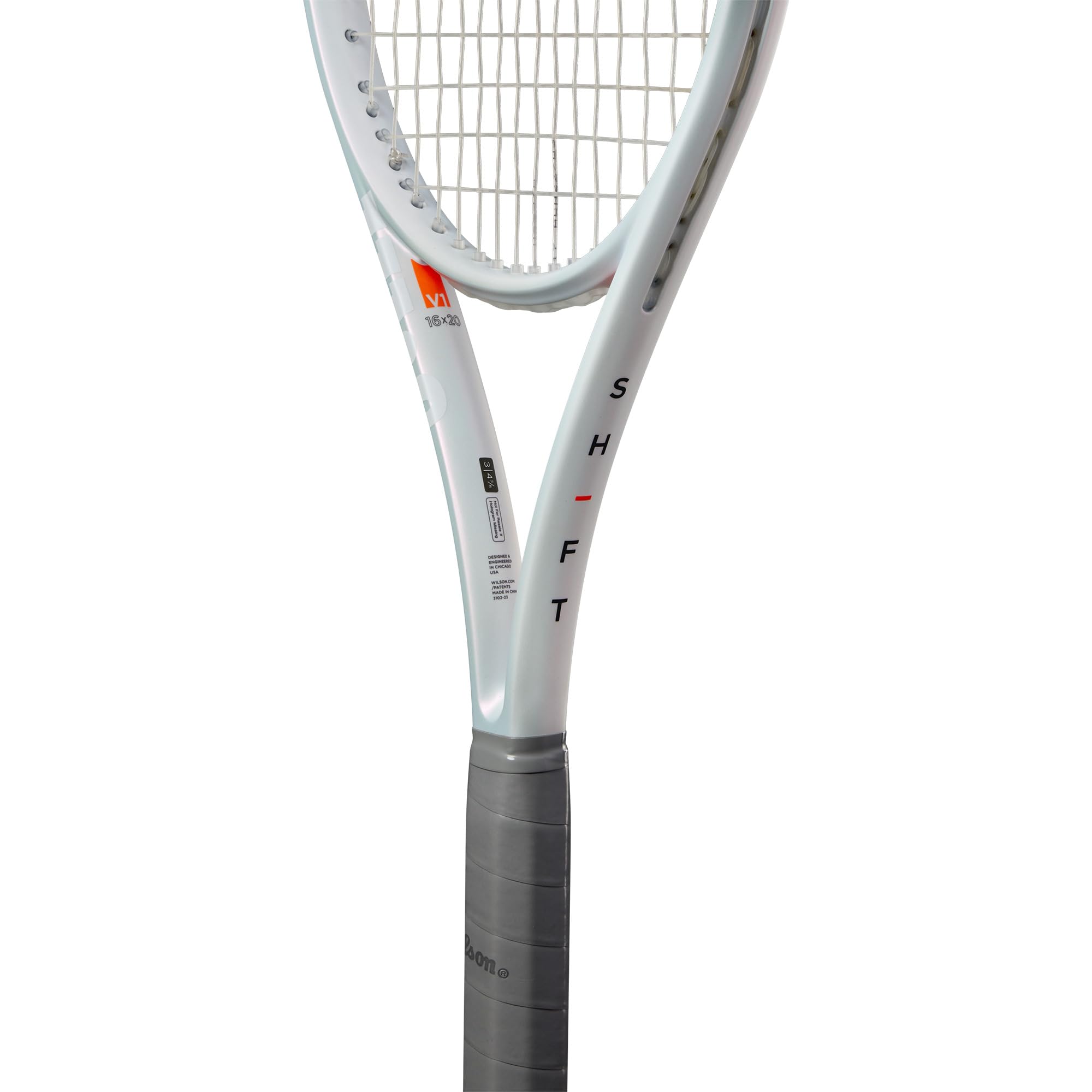 【美品】SHIFT 99 V1 G2 ホワイト　スピードとスピンの両立ラケット ウインザーオンラインショップウイルソン シフト 99 (wilson