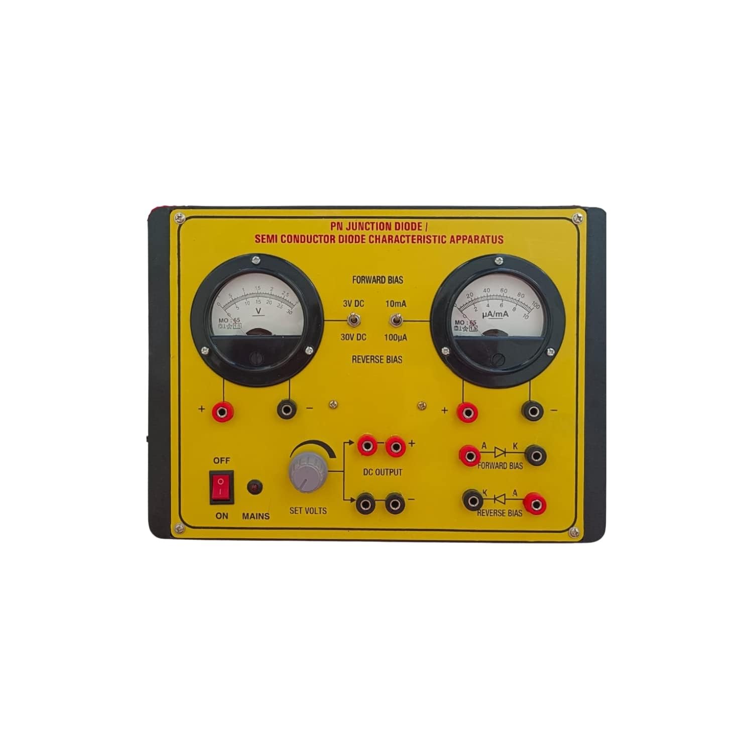 FZN PN Junction Diode Characteristics Apparatus