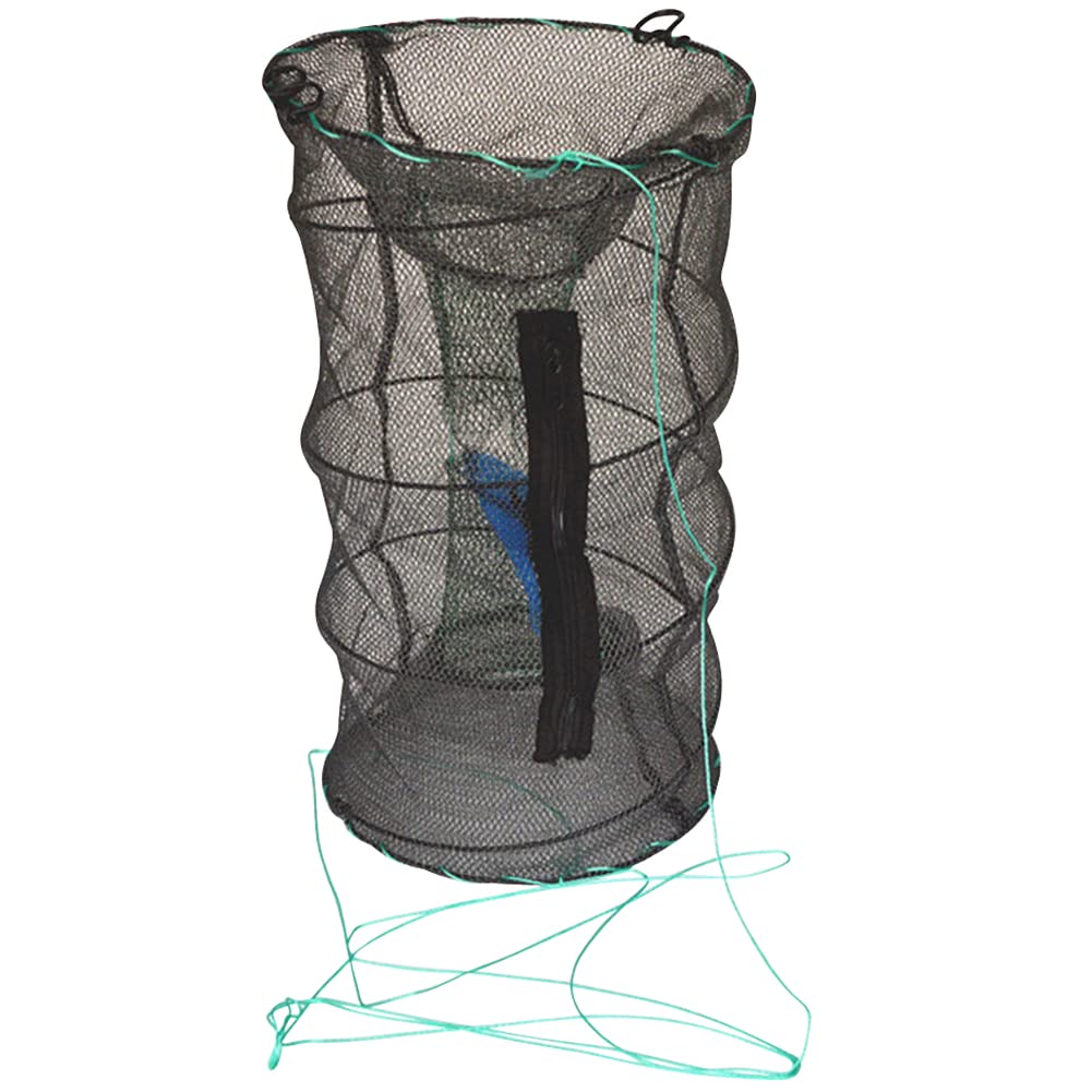 Trappola Pesci Acciaio Starnearby Rete Da Pesca Porta Pesce Con Doppio Anello - Gabbia Per Pesci, Granchi E Gamberi - Trappola Da Pesca Professionale Attrezzatura Pesca Sportiva - 10