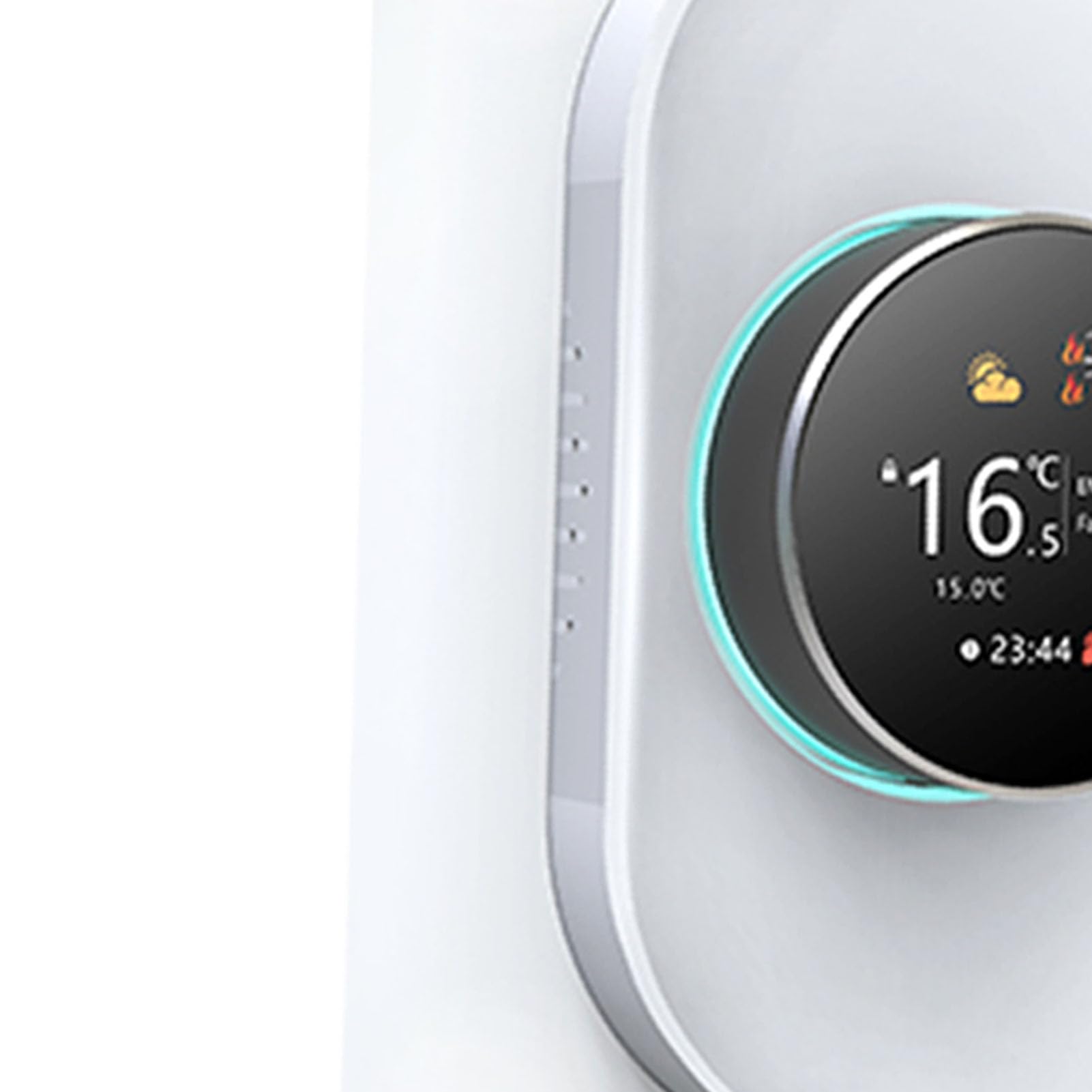 Termostat WiFi Inteligentny Programowalny Sterownik Pompy Ciepła ze Sterowaniem Głosowym i Wyświetlaczem LCD do Użytku Domowego