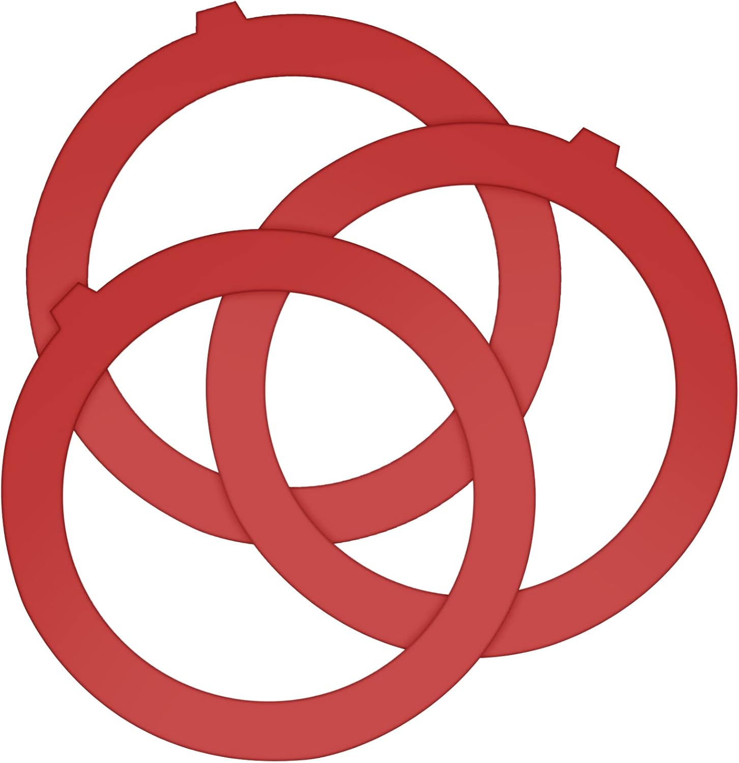 3pcs Canister Flush Valve Seal for Kohler, Silicone Flush Valve Seal