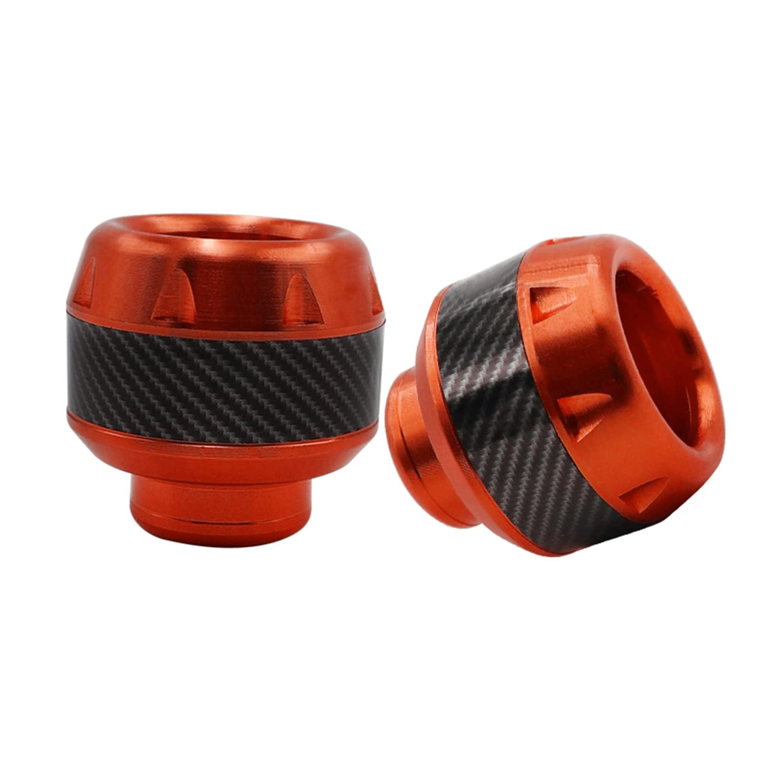 Maxtonser 2x Aluminum Alloy Motorcycle Falling Protector Explosion-proof Front Fork Cups Sliders Crash Safty Accessories
