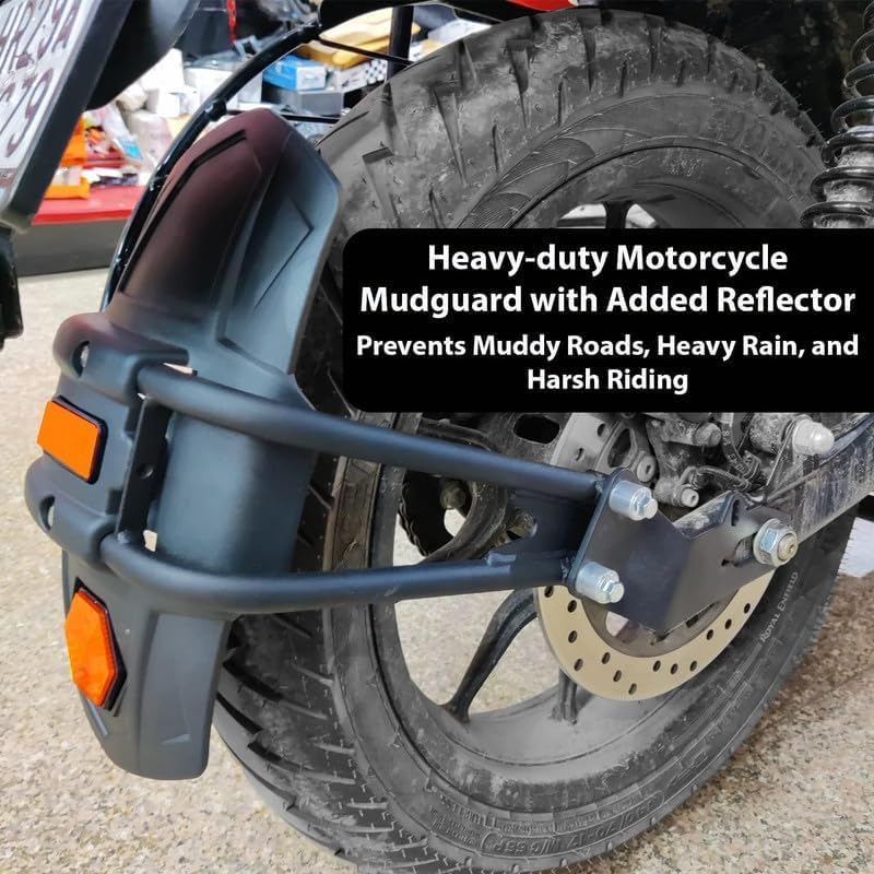 Ns Beauty Ns Ltd Th001 Mudflap/Tyer Hugger Compatible with Hunter 350- Black - Image 4 thumbnail