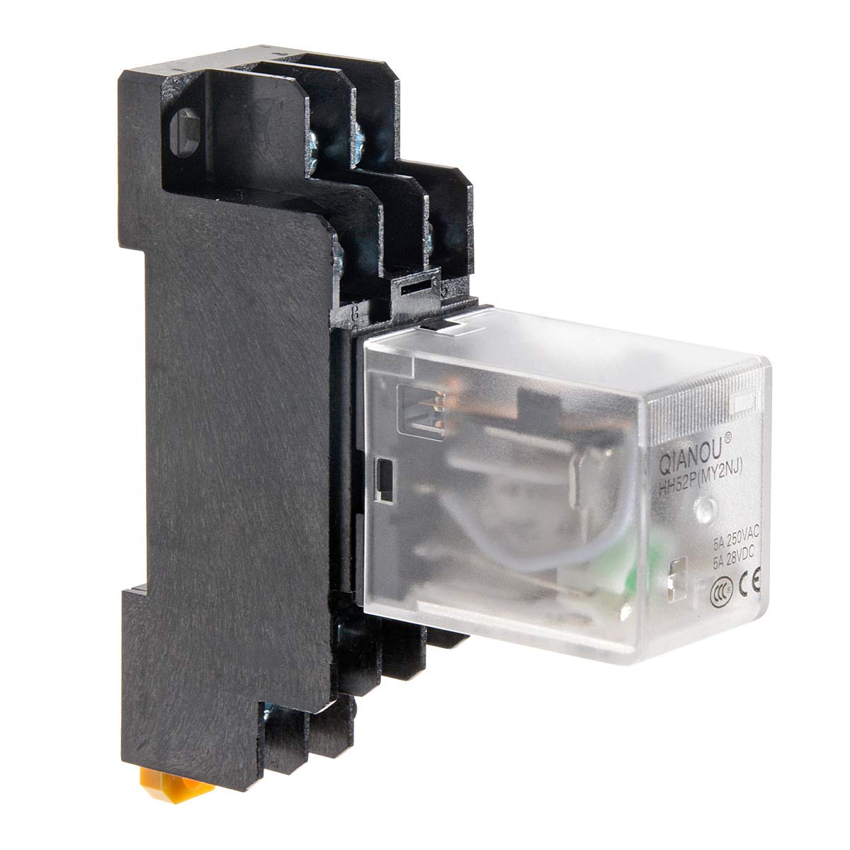 Buy YXQ DC48V Coil 8Pin DPDT Power Relay Green