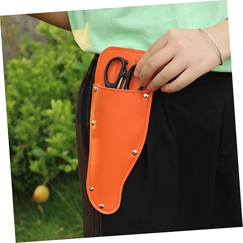 Miniatura 7 de GANAZONO Cubierta protectora de poda de jardín para alicates Scissor Cover Pouch Durable Leather Shear Case