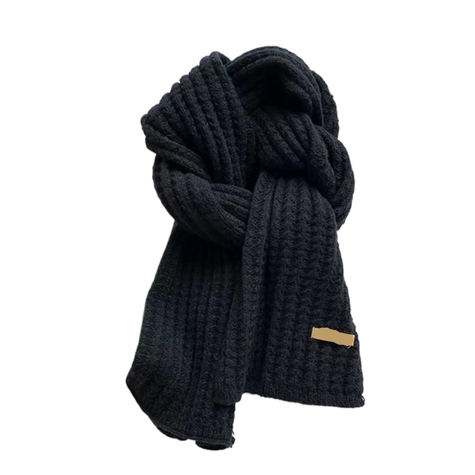 Uomo Donna Inverno Maglia Termico Scaldacollo Tubolare Esterno Sci Moto Sciarpa Ispessimento Copricollo Sciarpa invernale