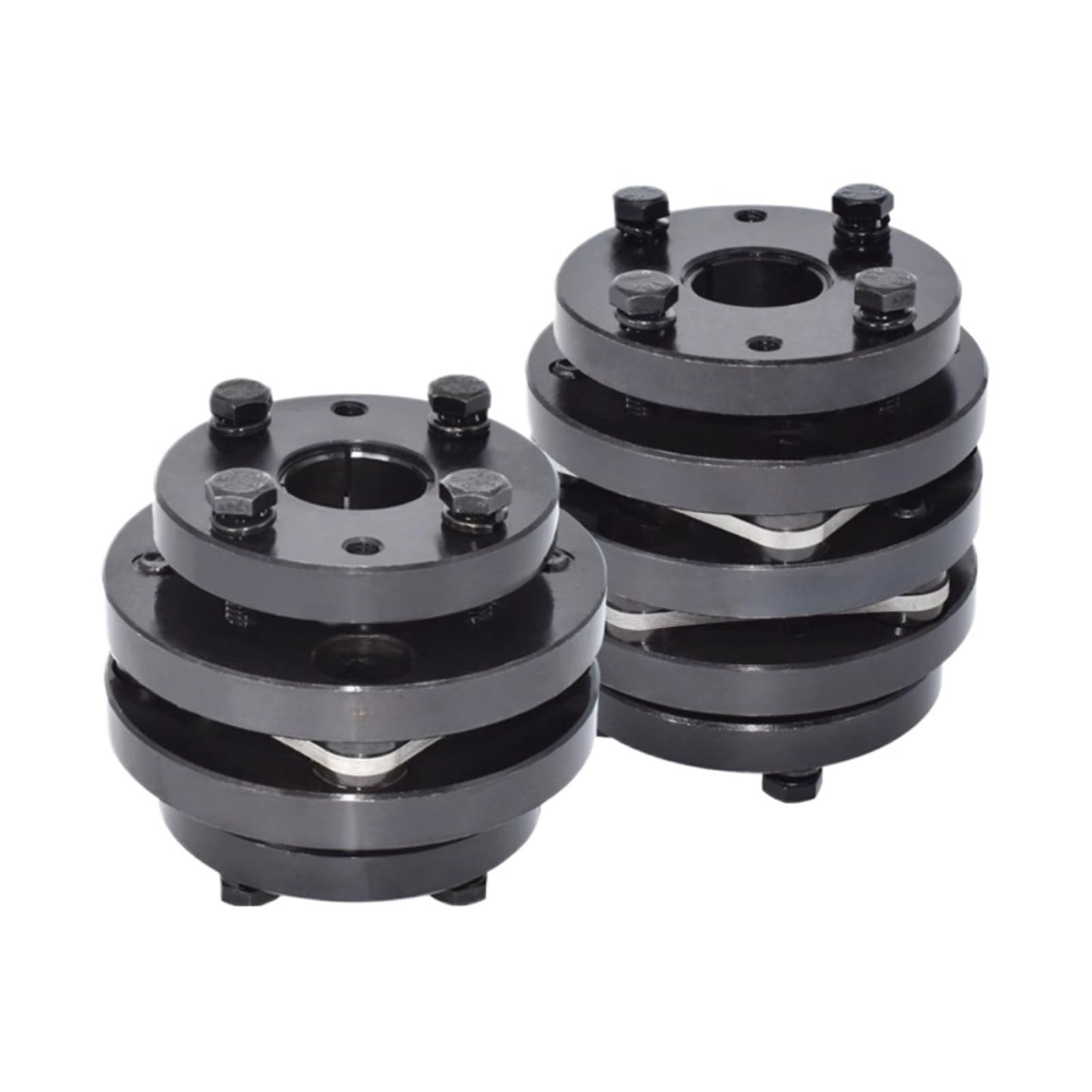 Giunto a flangia di espansione con manicotto conico singolo e doppio diaframma di precisione DBL31 in magazzino Elasticità(D100-d24to60 L 70)
